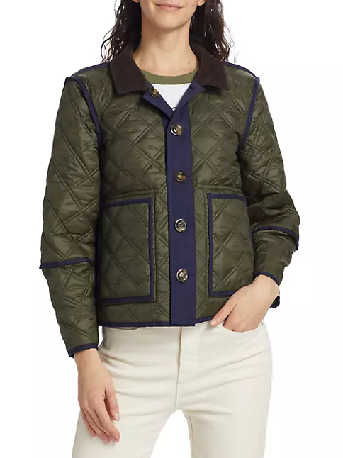Shop Veronica Beard Fenton Reversible Jacket | Saks Fifth Avenue