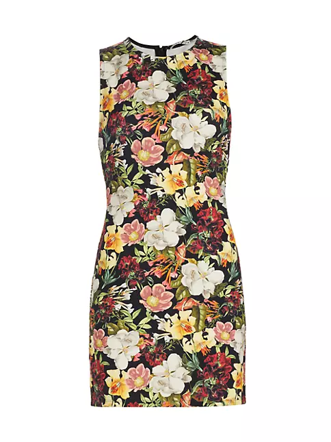 Shop Alice + Olivia Wynell Floral Sheath Minidress | Saks Fifth Avenue