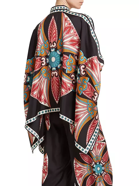 Shop La DoubleJ Edition 34 Foulard Silk Shirt | Saks Fifth Avenue