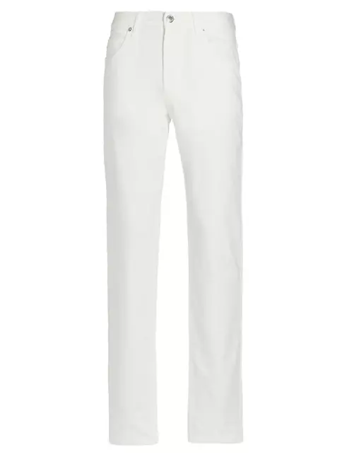 Shop Emporio Armani Stretch Five-Pocket Pants | Saks Fifth Avenue