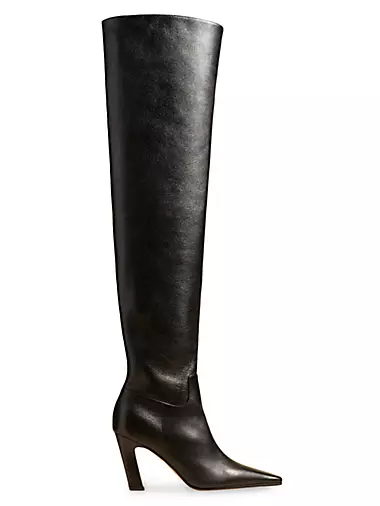 Marfa 85MM Leather Over-The-Knee Boots