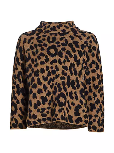 Mainline Leopard-Printed Alpaca-Blend Sweater