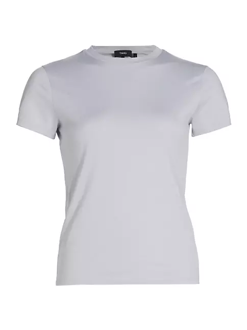 Shop Theory Apex Pima Cotton T-Shirt | Saks Fifth Avenue