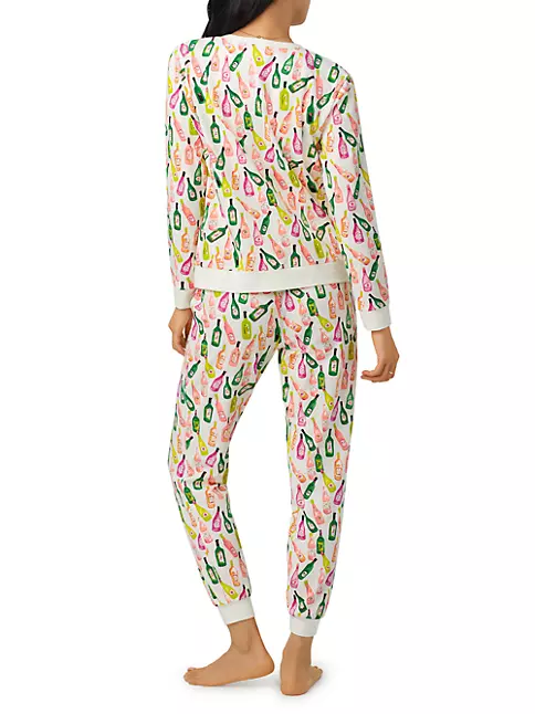 Shop BedHead Pajamas Wine Bottle Long Pajama Set | Saks Fifth Avenue