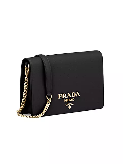 Shop Prada Saffiano Leather Mini Bag | Saks Fifth Avenue