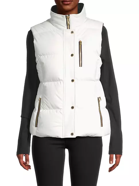 Shop Moose Knuckles Cambria Down Puffer Vest | Saks Fifth Avenue