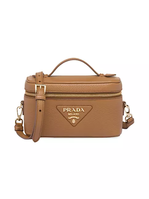 Shop Prada Leather Mini-Bag | Saks Fifth Avenue