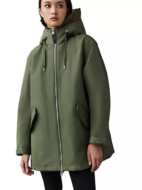 Shop Mackage Maia Quilted Parka Jacket | Saks Fifth Avenue