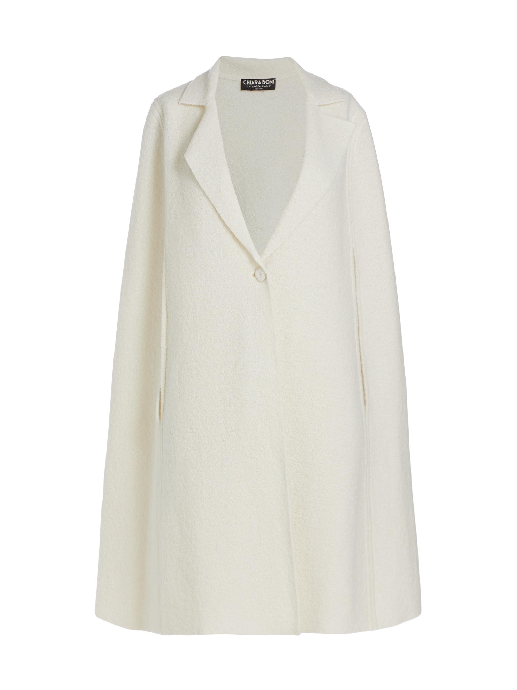 Abu Wool One-Button Cape
