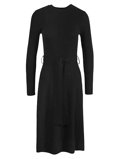 Shop Barbour Amal Rib-Knit Midi-Dress | Saks Fifth Avenue
