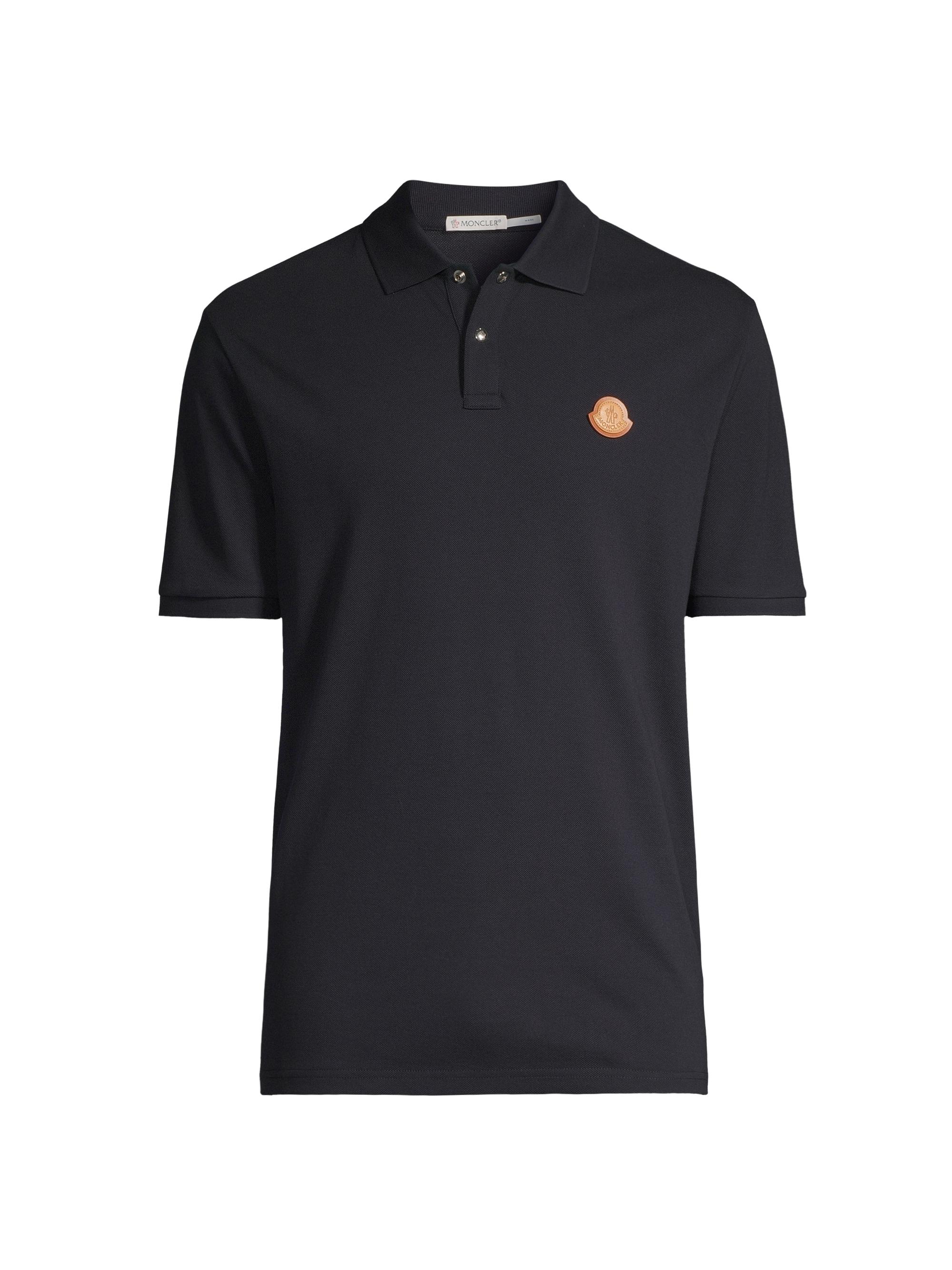 Moncler - Man - Black - Polo Shirt