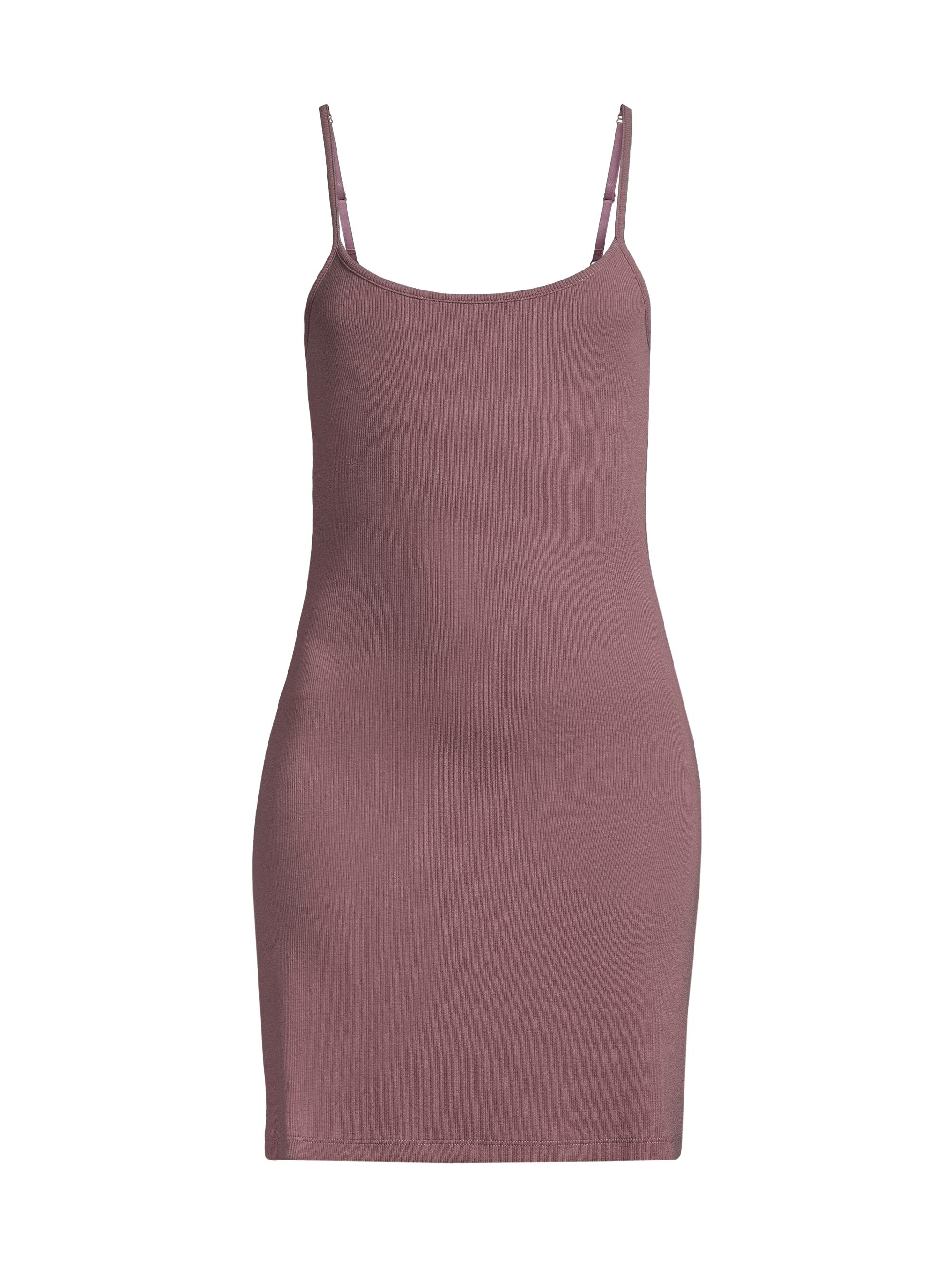 Najah Rib-Knit Slip Dress