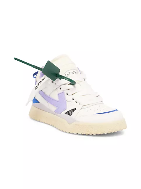 Shop Off-White Low-Top Logo Leather Sneakers | Saks Fifth Avenue