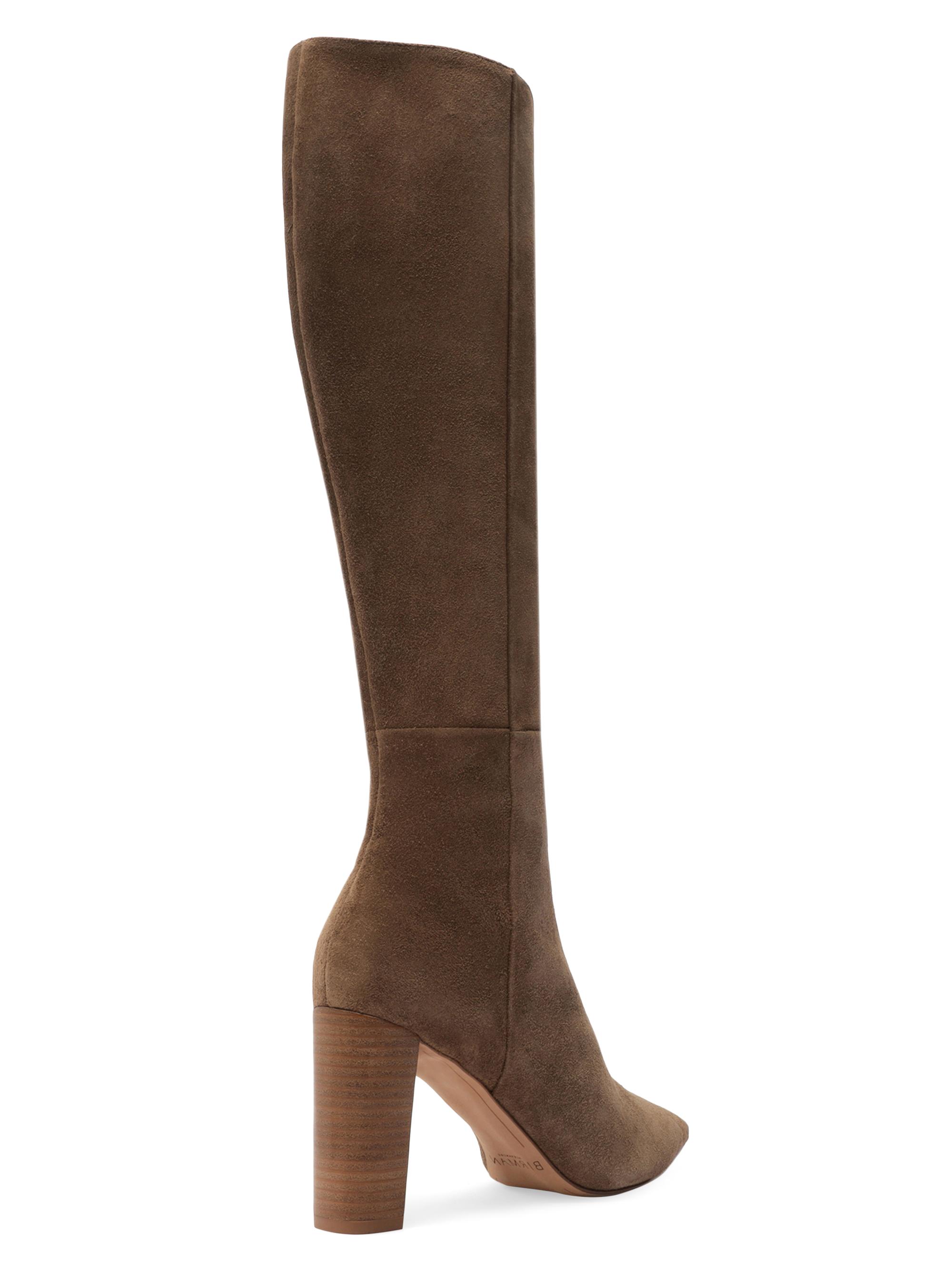 MICHAEL KORS Suede Side Zip Boots 6 1/2 Women's 9.3