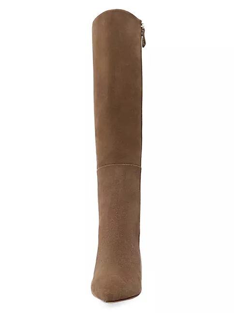 Shop Alexandre Birman Elisa 85MM Suede Side-Zip Boots | Saks Fifth Avenue