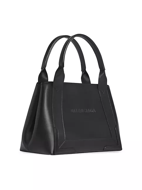 Balenciaga | Women Small Neo Cagole Leather Tote Bag Black Unique