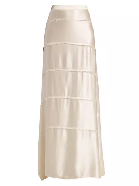 Shop Nonchalant Label Emery Satin Maxi Skirt | Saks Fifth Avenue