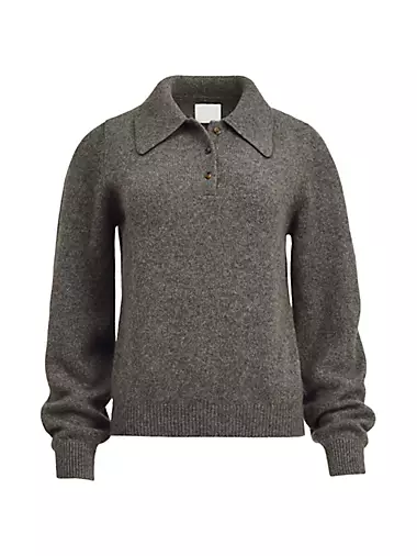 Joey Cashmere Polo Sweater