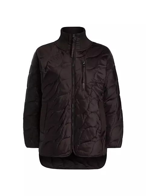 Shop Varley Danea Quilted Longline Jacket | Saks Fifth Avenue