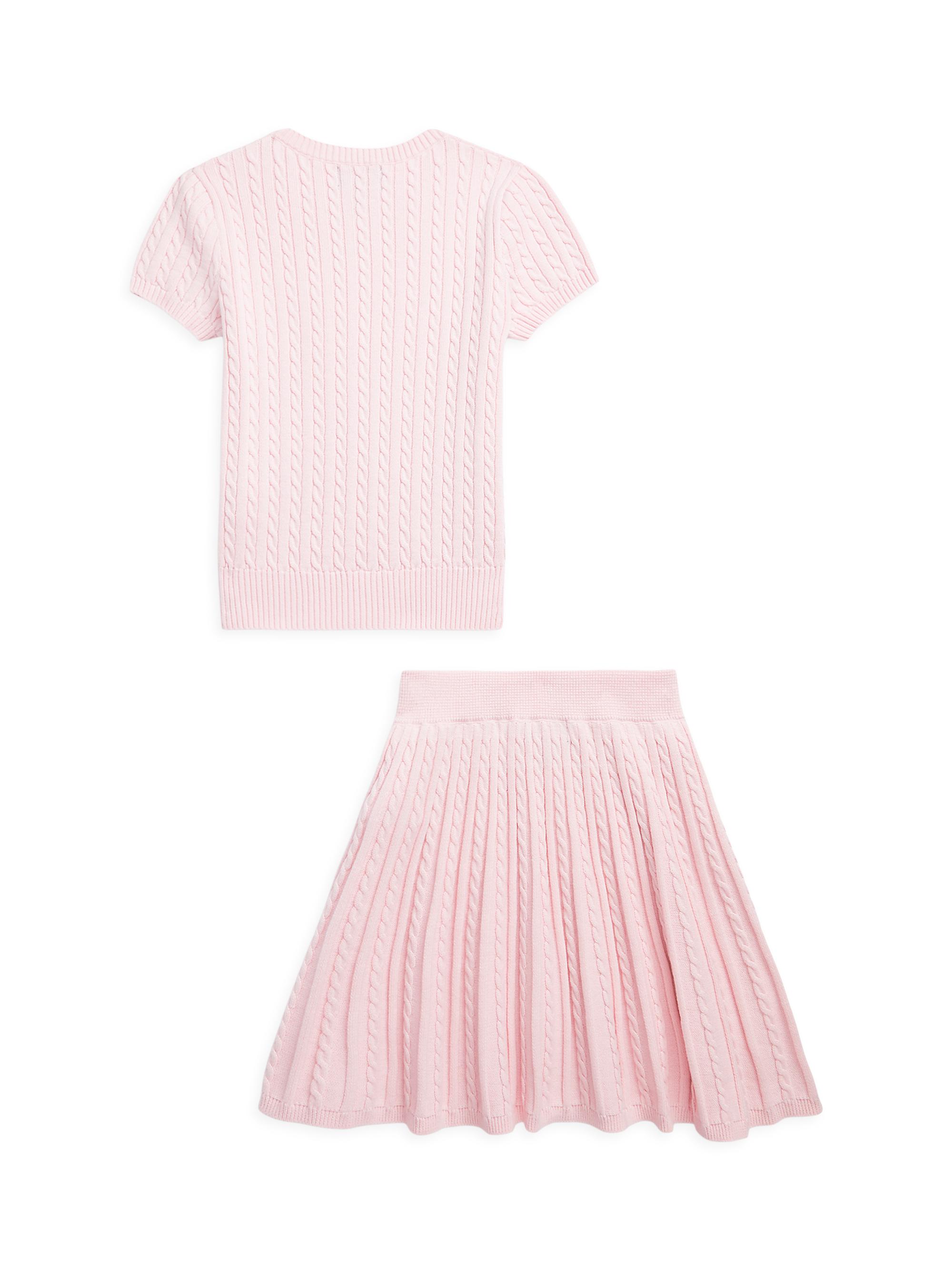 Kathleen Knit Top And Skirt Set Plekto Set Top Fousta