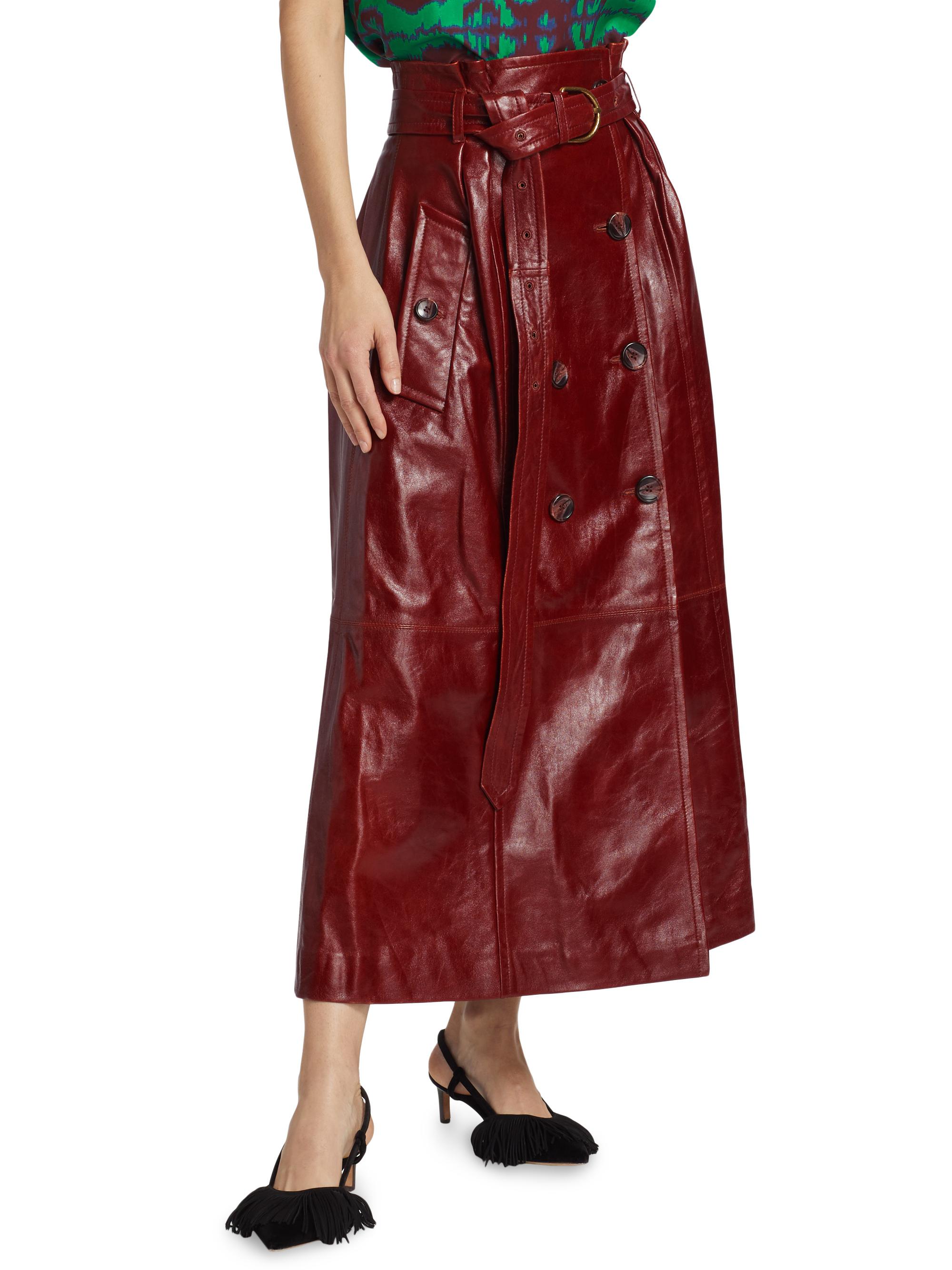 Skirt Midi By Hudson In Black, Size:0 main image 1