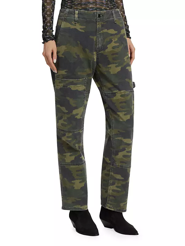 Shop Askk NY Camouflage Straight-Leg Carpenter Pants | Saks Fifth Avenue