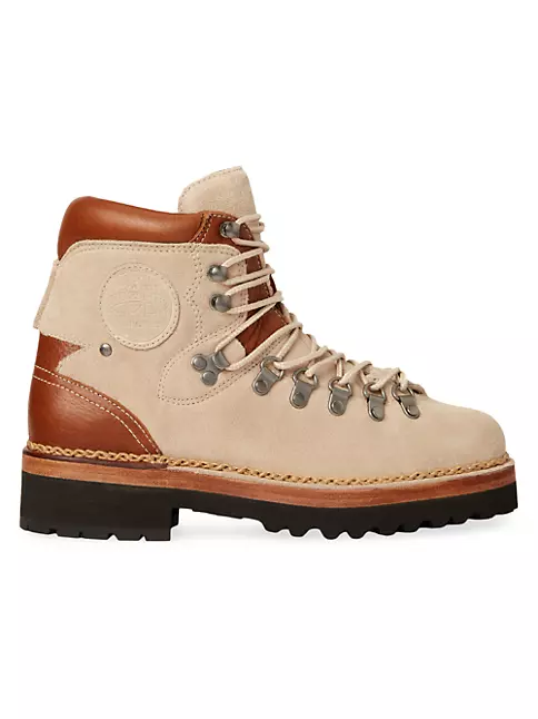 Shop Polo Ralph Lauren Alpine Suede & Leather Hiking Boots | Saks Fifth ...