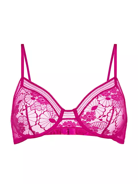 Shop ERES Chataigne Lace Full-Cup Bra | Saks Fifth Avenue