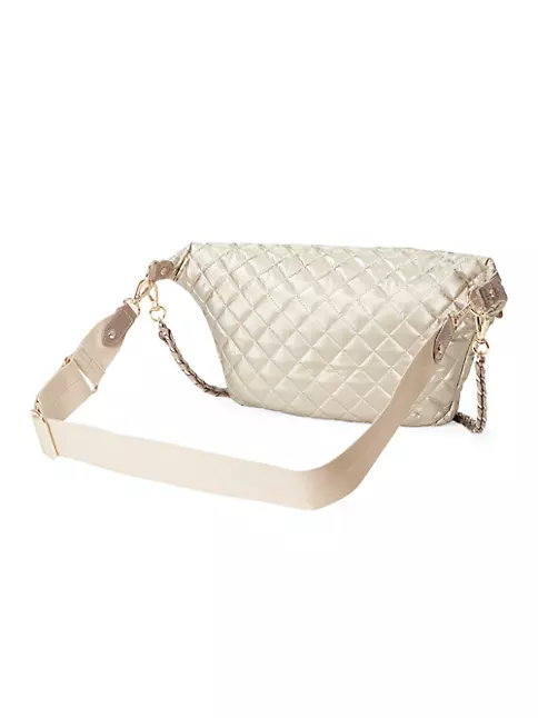 Shop MZ Wallace Quilted Nylon Sling Crossbody Bag | Saks Fifth Avenue