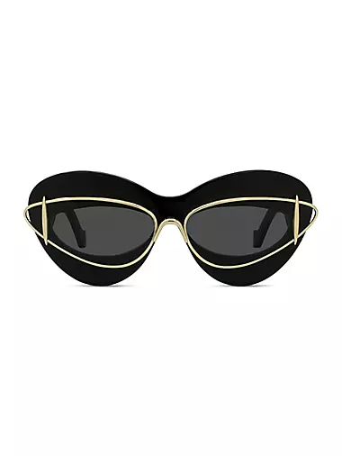 Double Frame 67MM Cat Eye Sunglasses