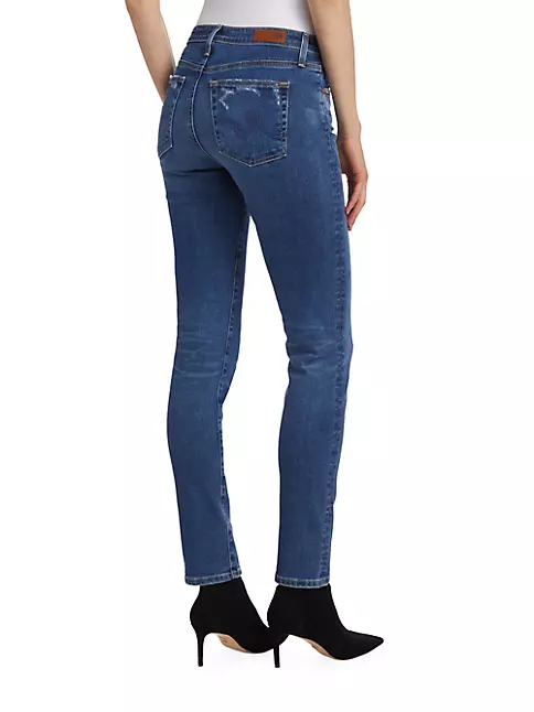 Shop AG Jeans Prima Mid-Rise Cigarette Jeans | Saks Fifth Avenue