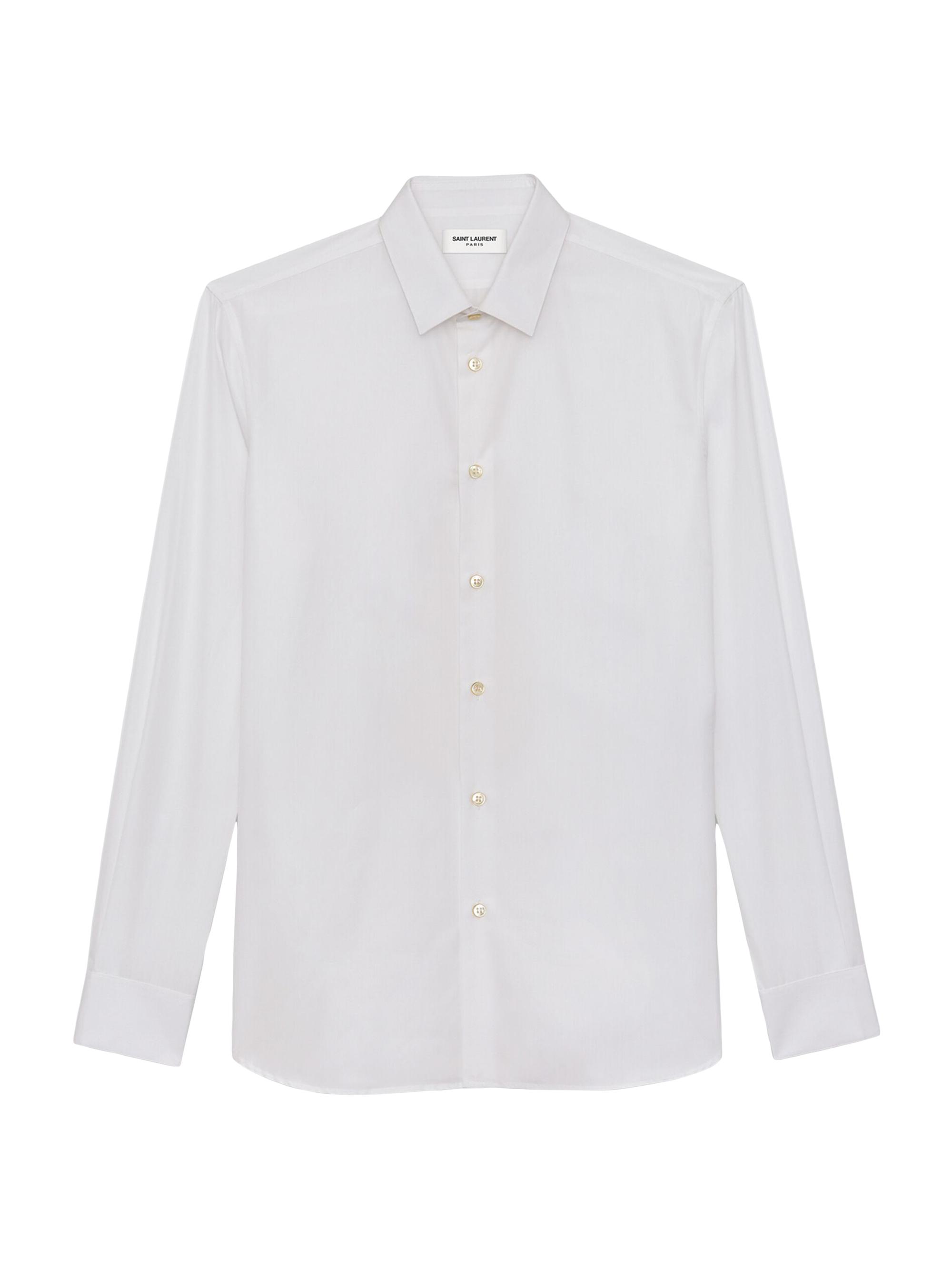 Shirt in Cotton Poplin