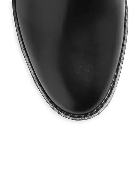 Shop Cole Haan Hampshire 25MM Leather Riding Boots | Saks Fifth Avenue