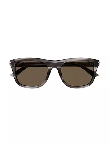 GG Line Squared Recycled Acetate Sunglasses