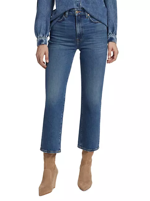 Shop 7 For All Mankind Logan Stovepipe Jeans | Saks Fifth Avenue