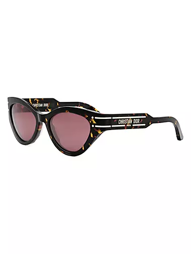 Cat Eye Havana Acetate Sunglasses