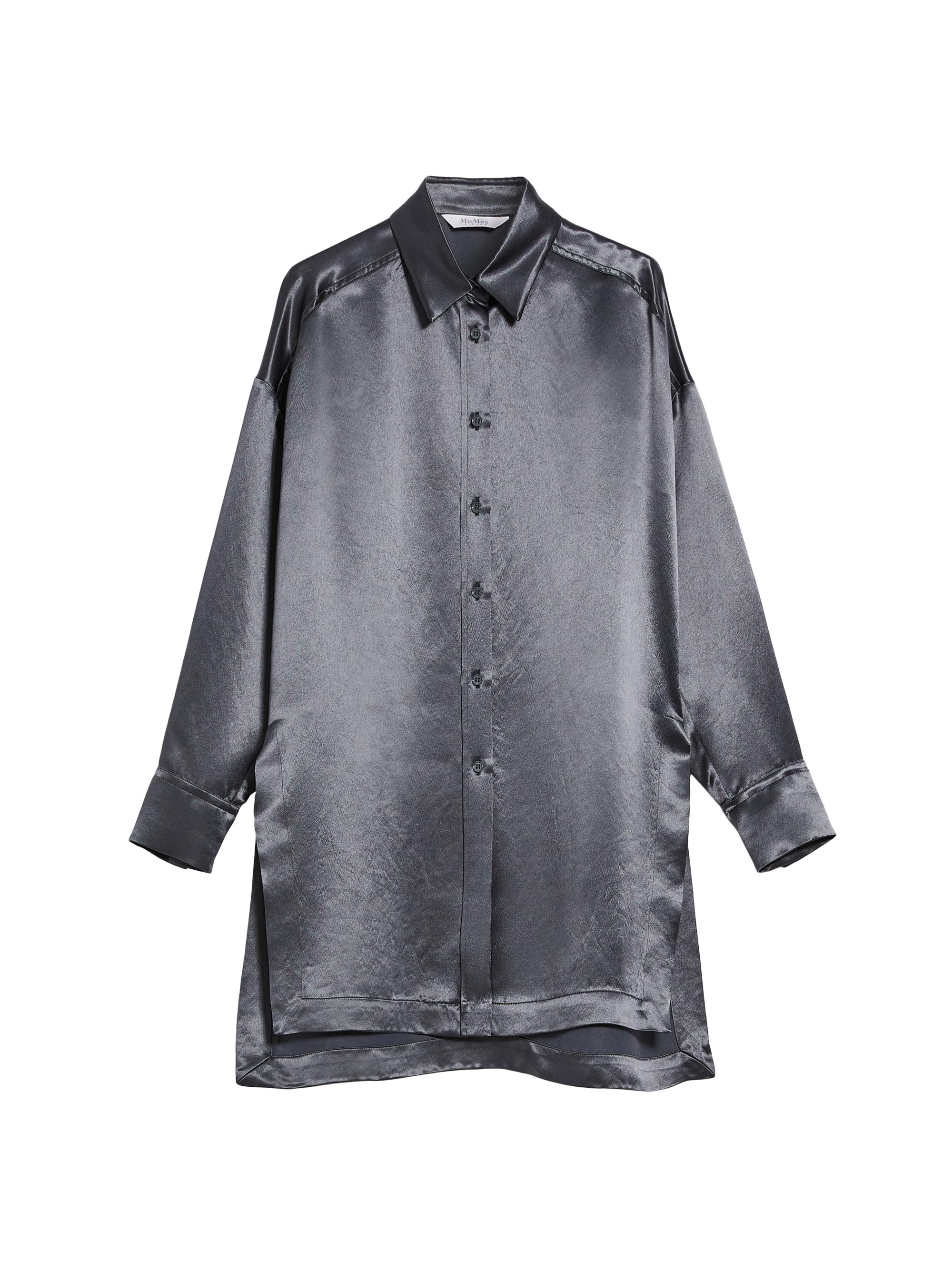 Satin Longline Blouse