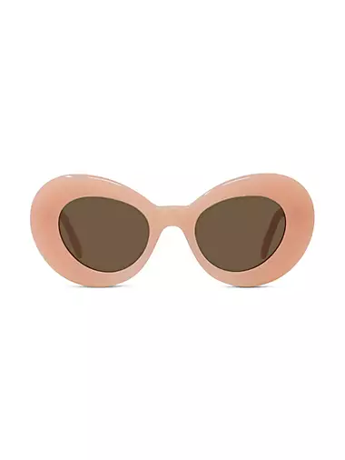 Curvy 47MM Oversized Oval Sunglasses