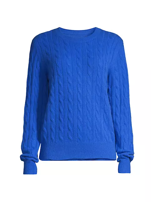 Shop Vineyard Vines Cashmere Cable-Knit Sweater | Saks Fifth Avenue