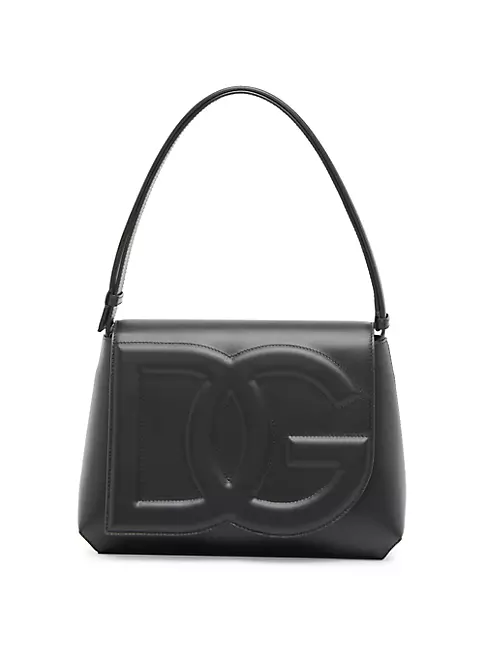 Shop Dolce&Gabbana DG Leather Top-Handle Bag | Saks Fifth Avenue