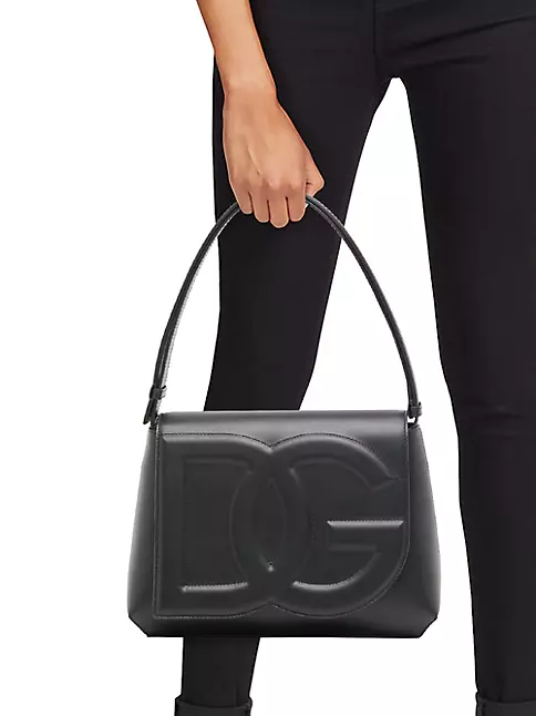 Shop Dolce&Gabbana DG Leather Top-Handle Bag | Saks Fifth Avenue