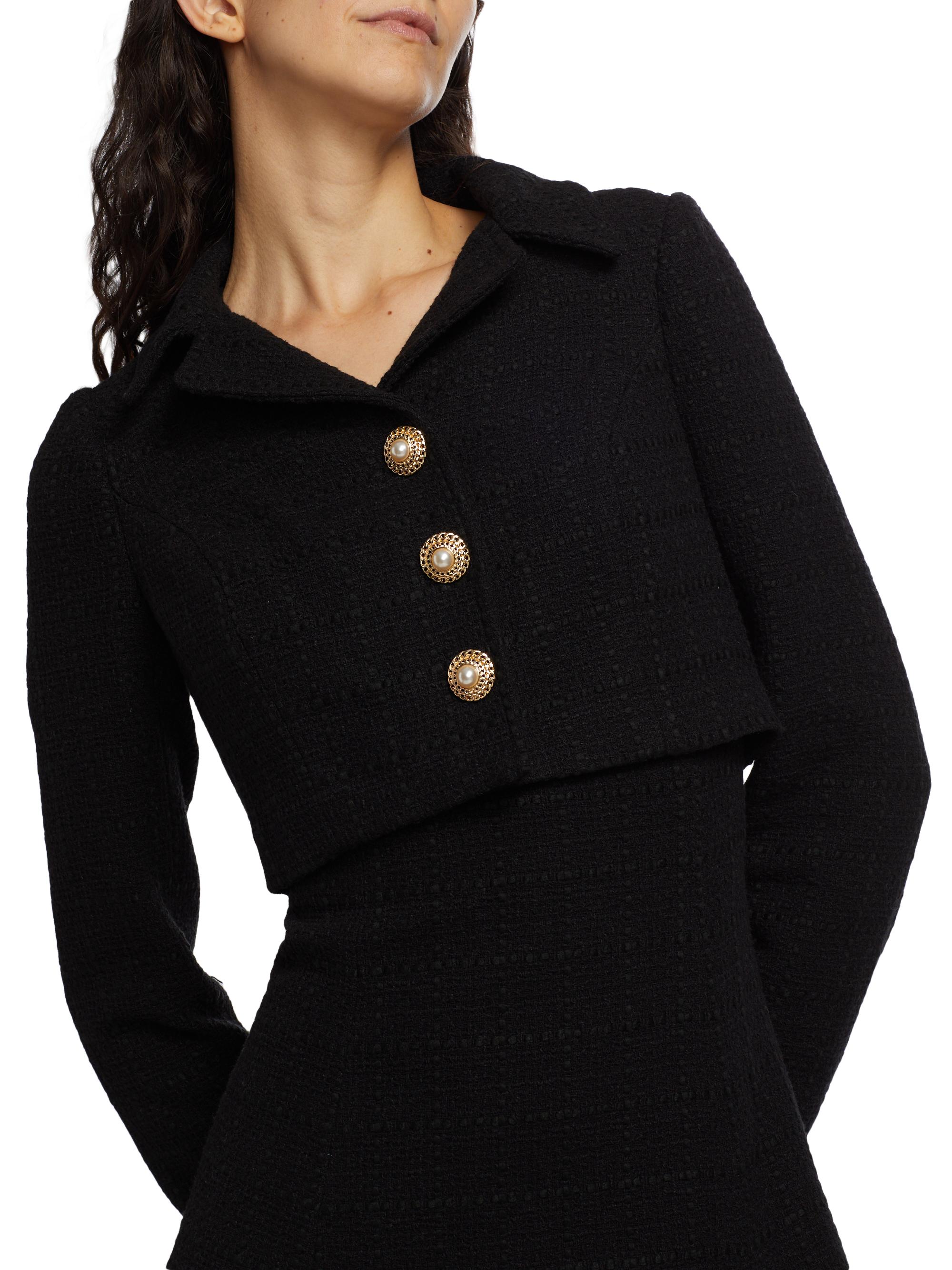 Teri 'LBD' Cocktail Dress with Ruched Sleeves - FINAL SALE