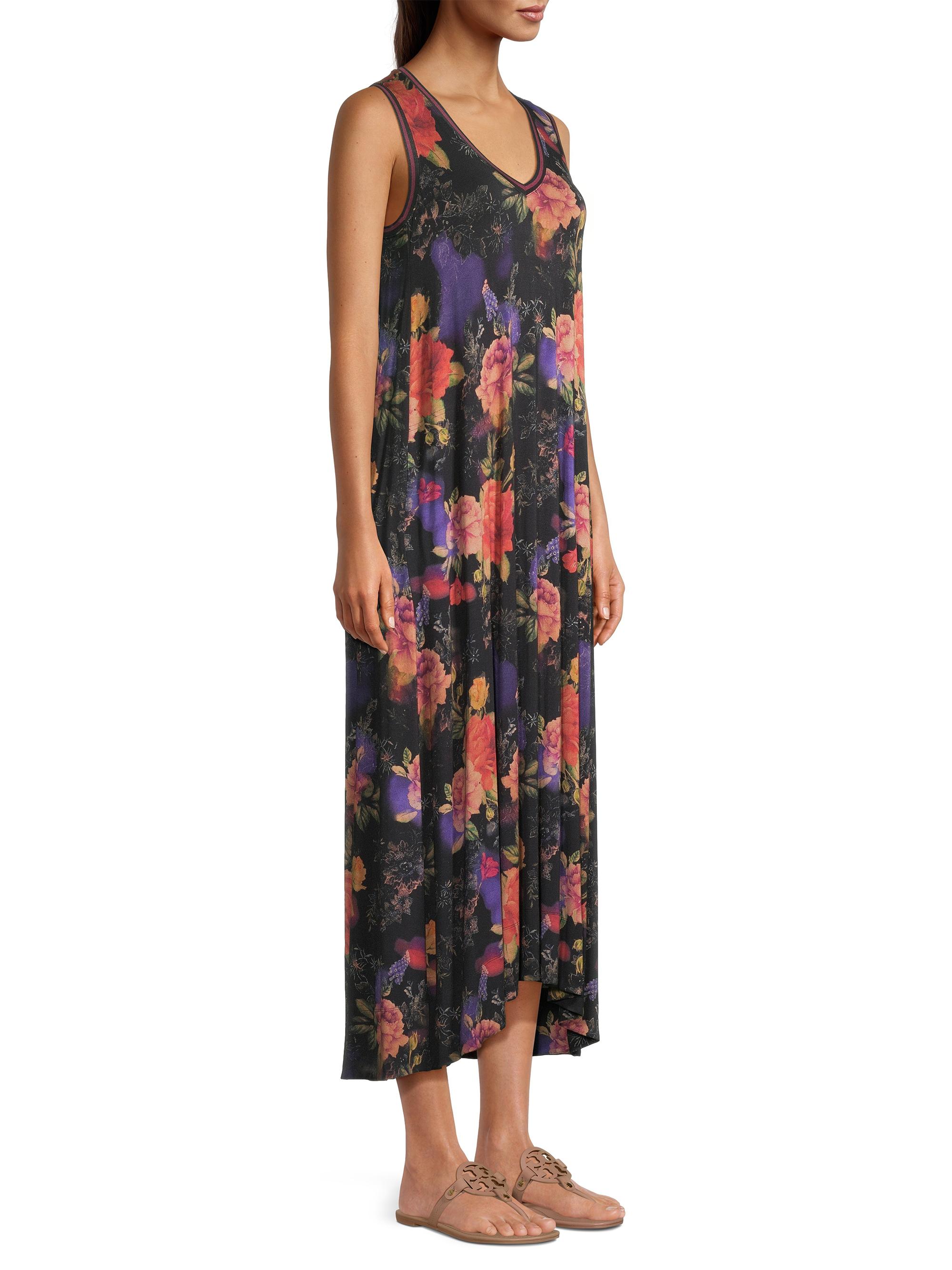 Shop Johnny Was Bossa Nova V-Neck Maxi Dress | Saks Fifth Avenue