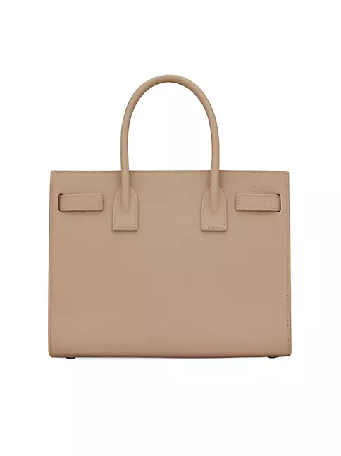 Shop Saint Laurent Sac De Jour Baby Top Handle Bag In Grained Leather ...