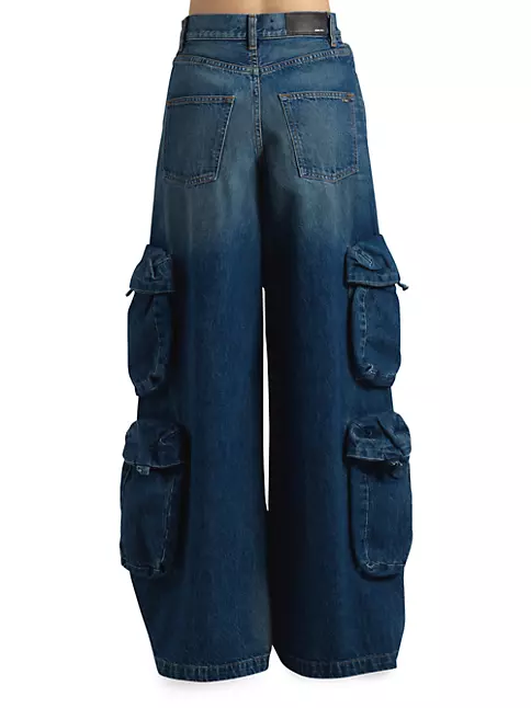 Shop Amiri Baggy Cargo Jeans | Saks Fifth Avenue