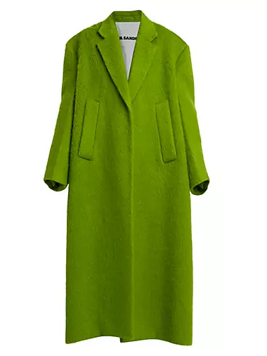 Oversized Wool-Mohair Coat