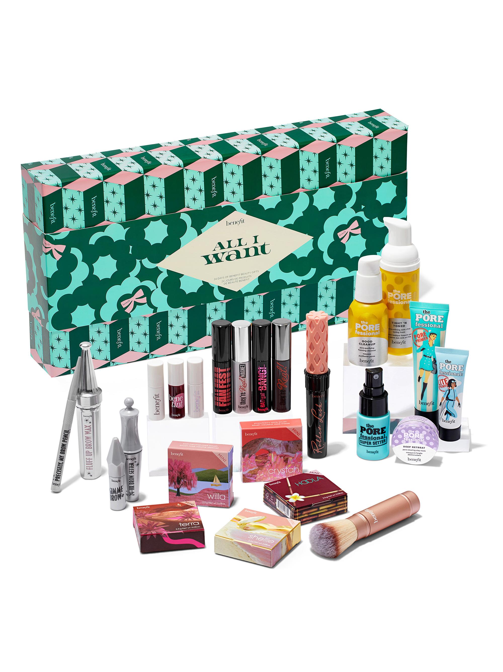 Shop Benefit Cosmetics All I Want 24Piece Beauty Advent Calendar