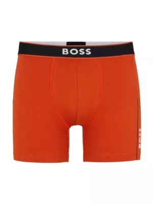 Shop BOSS Stretch-Cotton Boxer Briefs With Stripes And Logos | Saks ...