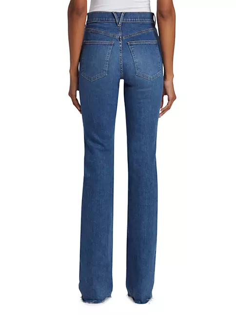 Shop Veronica Beard Cameron Boot-Cut Jeans | Saks Fifth Avenue