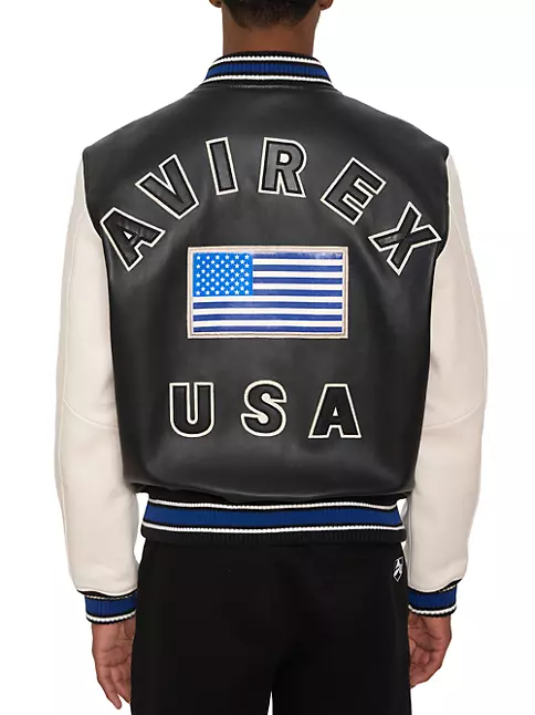 Shop Avirex American Varsity Jacket | Saks Fifth Avenue